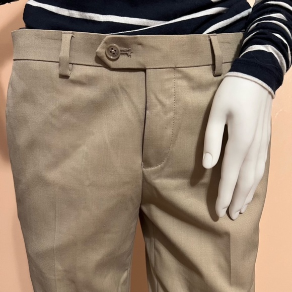 NWOT Michael Kors Wool Blend Rare Side Button Straight Leg Dress Pants - Picture 4 of 11